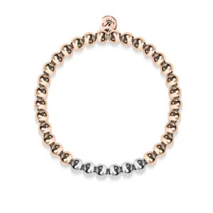 Alluring | 18k Rose Gold | Silver | Expression Bracelet