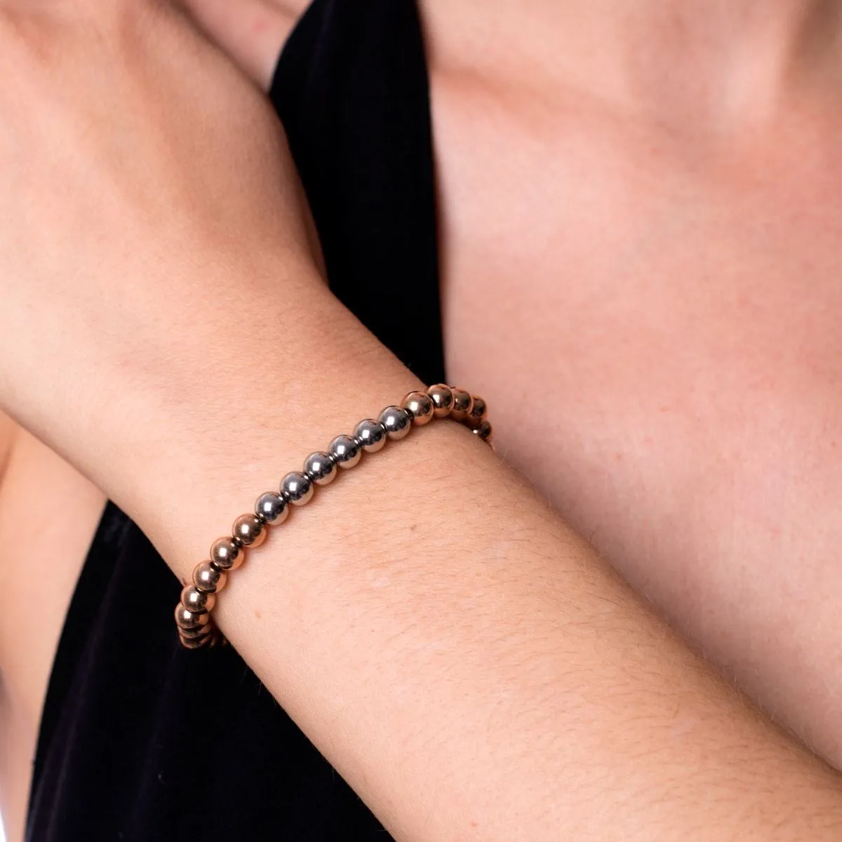 Alluring | 18k Rose Gold | Silver | Expression Bracelet