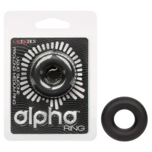 Alpha Liquid Silicone Prolong Medium Ring – Elevate Your Intimacy