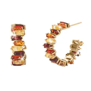 Amber Glow Earrings