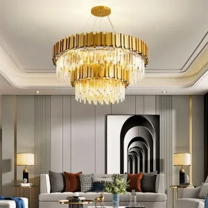 Astralis Tiered Round Chandelier