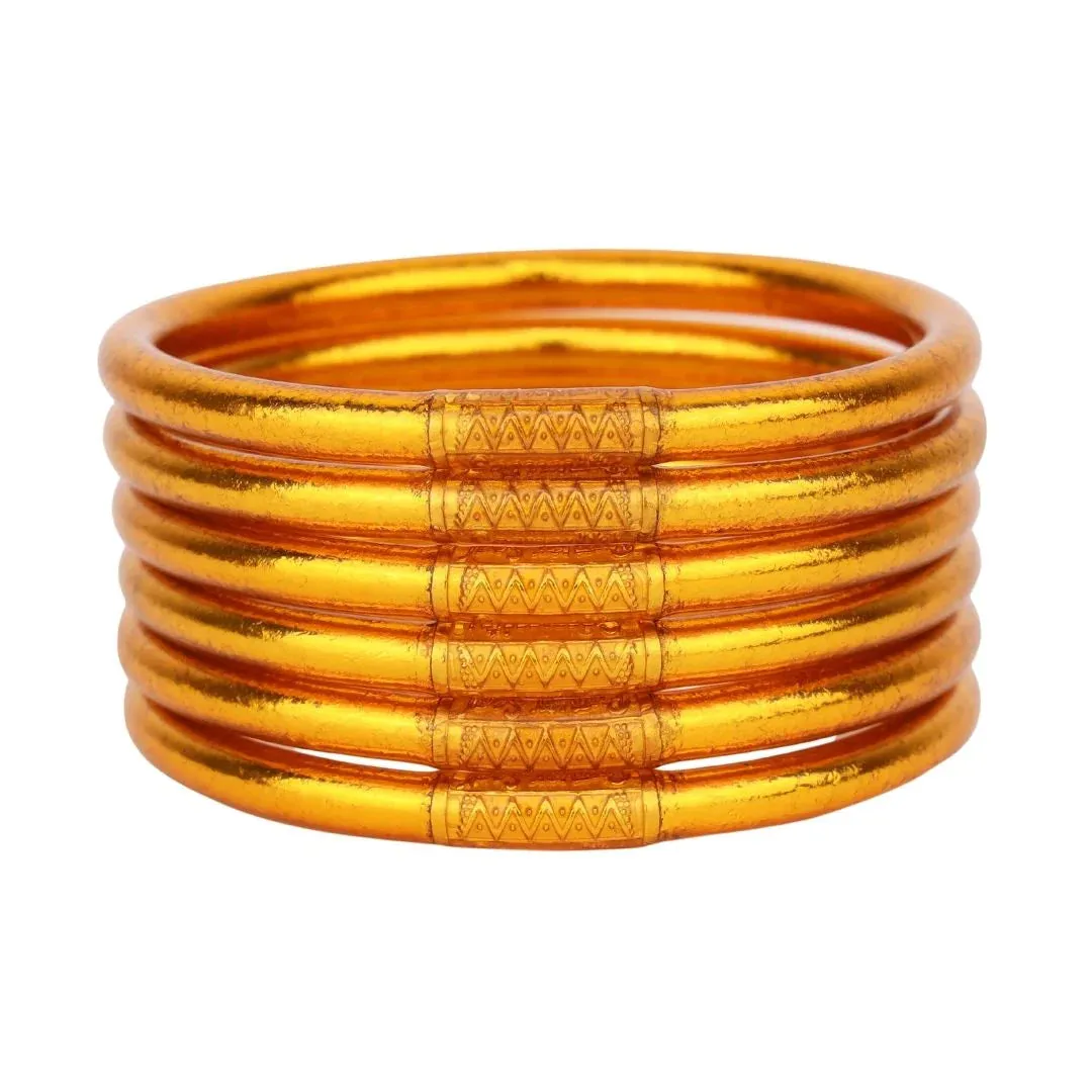 BuDhaGirl | Set of Six | All Weather Bangles in Spark