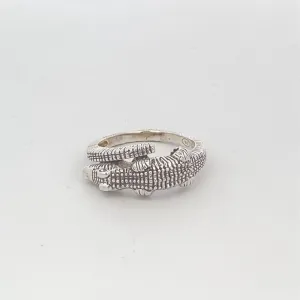 Callaghan Crocodile 925 Sterling Silver Ring