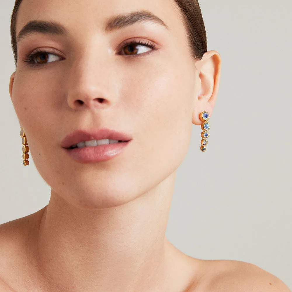 Cascade Statement Drop Earrings