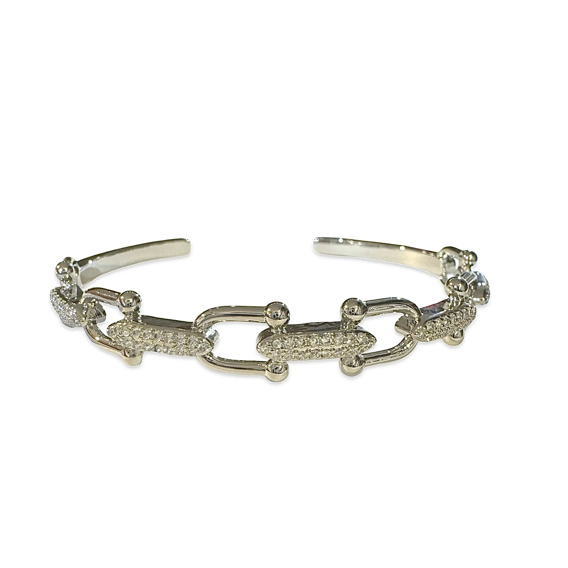 Chain Link Cuff Bracelet