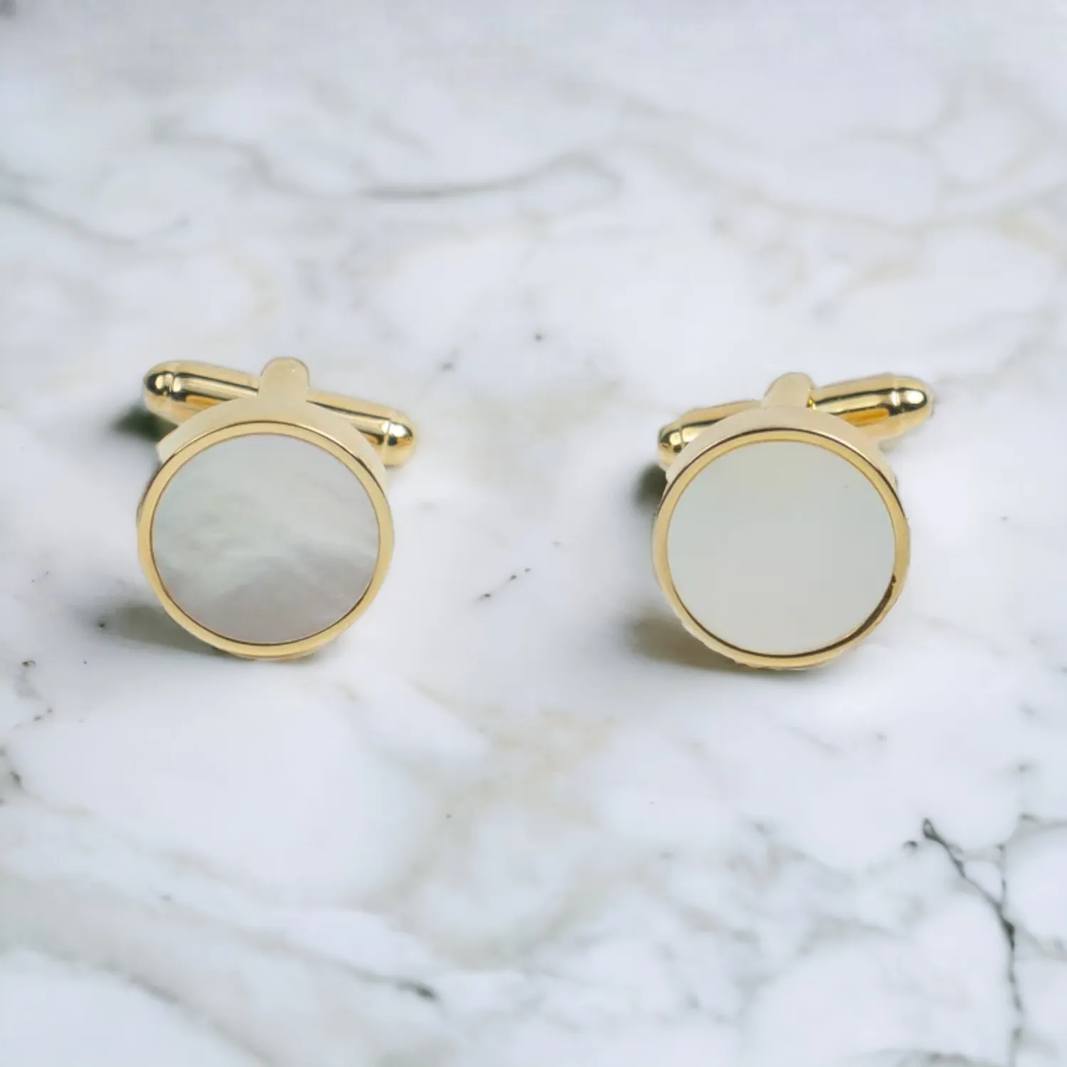 Chokore Mother-of-Pearl Cufflinks