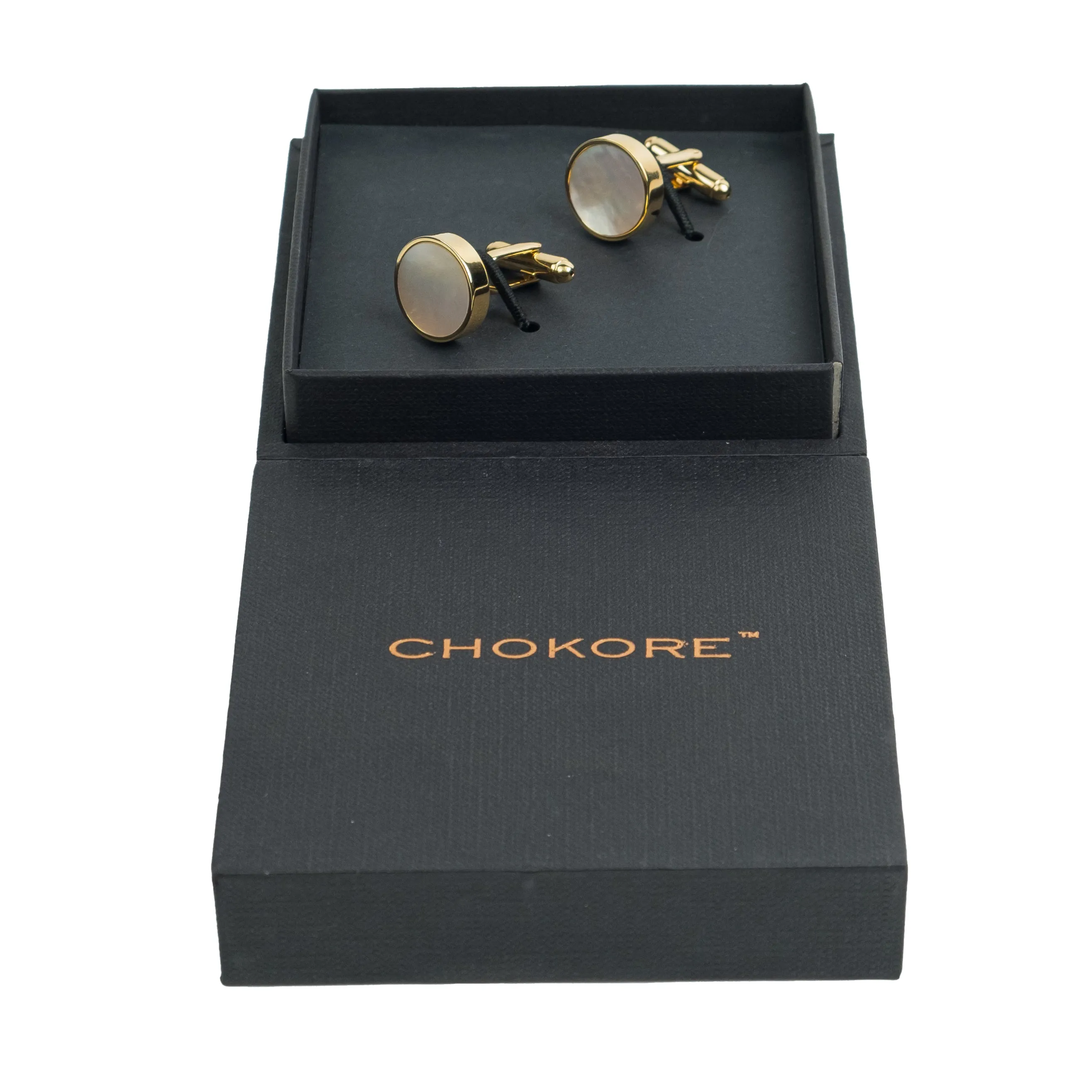 Chokore Mother-of-Pearl Cufflinks