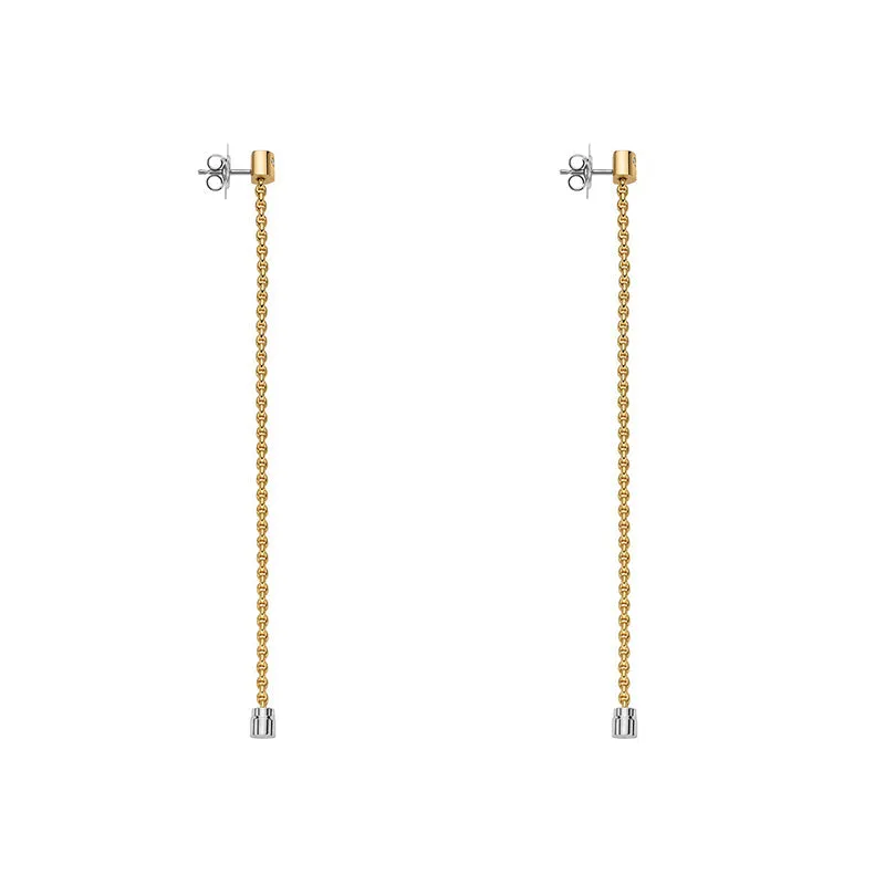 FP Aria 18ct Yellow Gold .9ct Diamond Interchangable Earrings