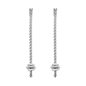 FP Eka 18ct White Gold .3ct Diamond Drop Earrings