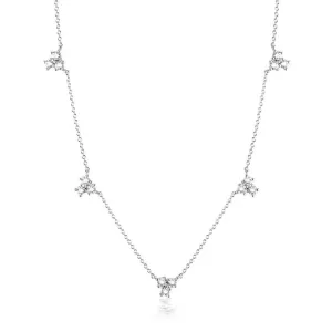 Georgini Sterling Silver Trois Necklace