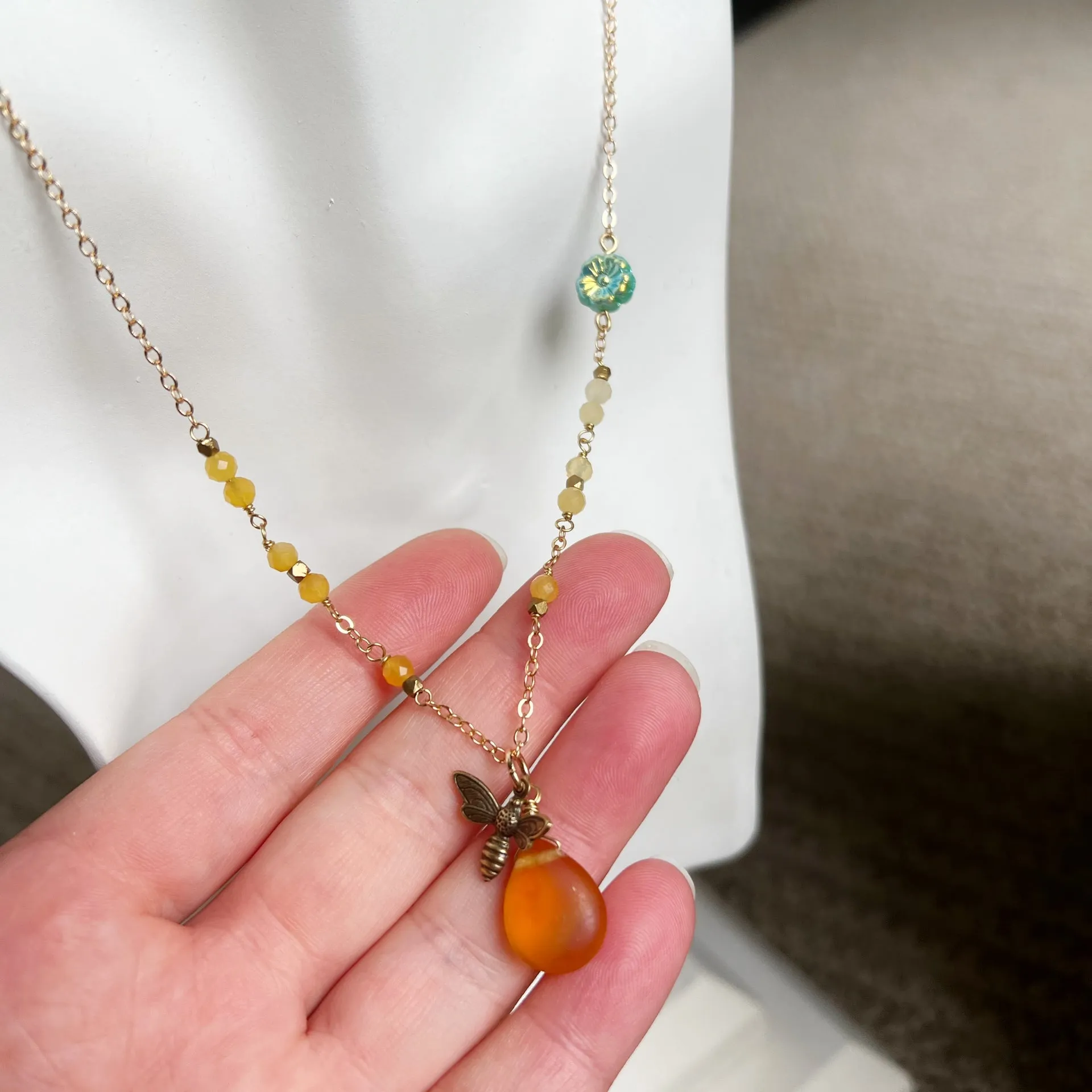 HoneyBead - Sweet as Honey Necklace