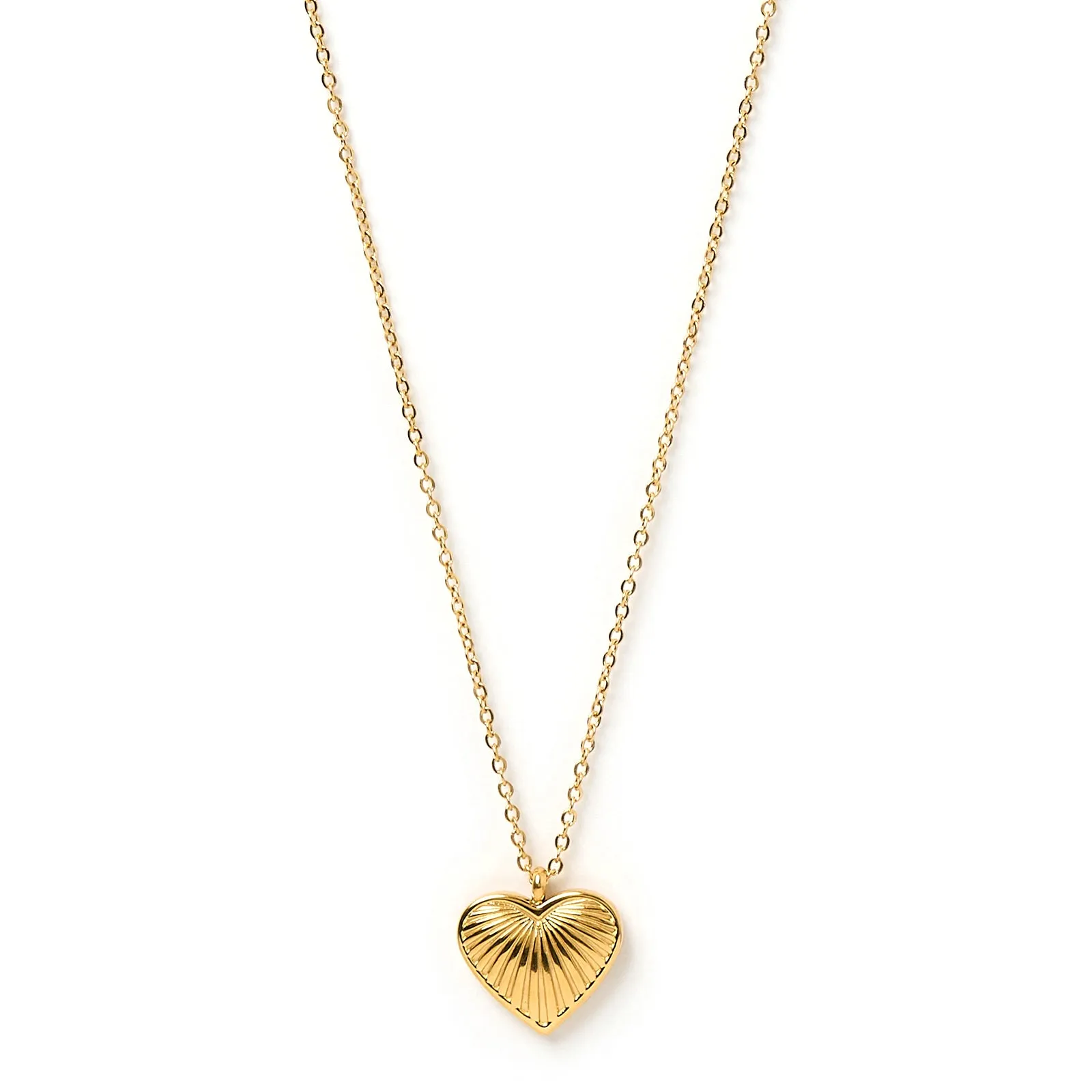 Jasmine Gold Heart Necklace