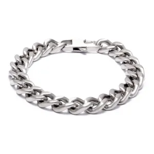 Kartel Heavy Silver Chain Bracelet