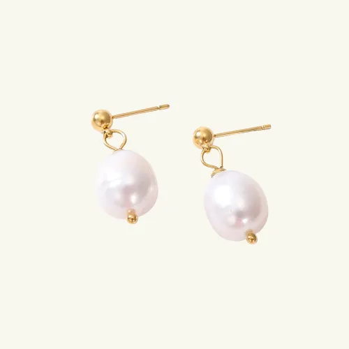 Large Pearl Earrings