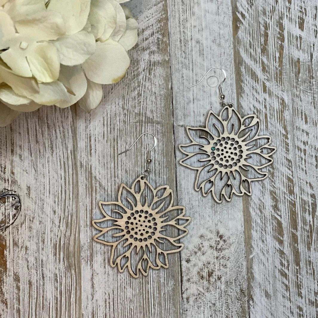 Lightweight Earrings|Sunflower|Trumm & Co.