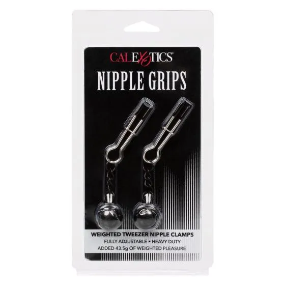 Nipple Grips Weighted Tweezer Nipple Clamps