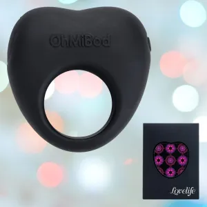 OhMiBod Lovelife Share Couple’s Ring Vibe - Black