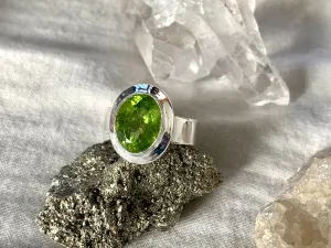 Peridot Ansley Ring - Oval