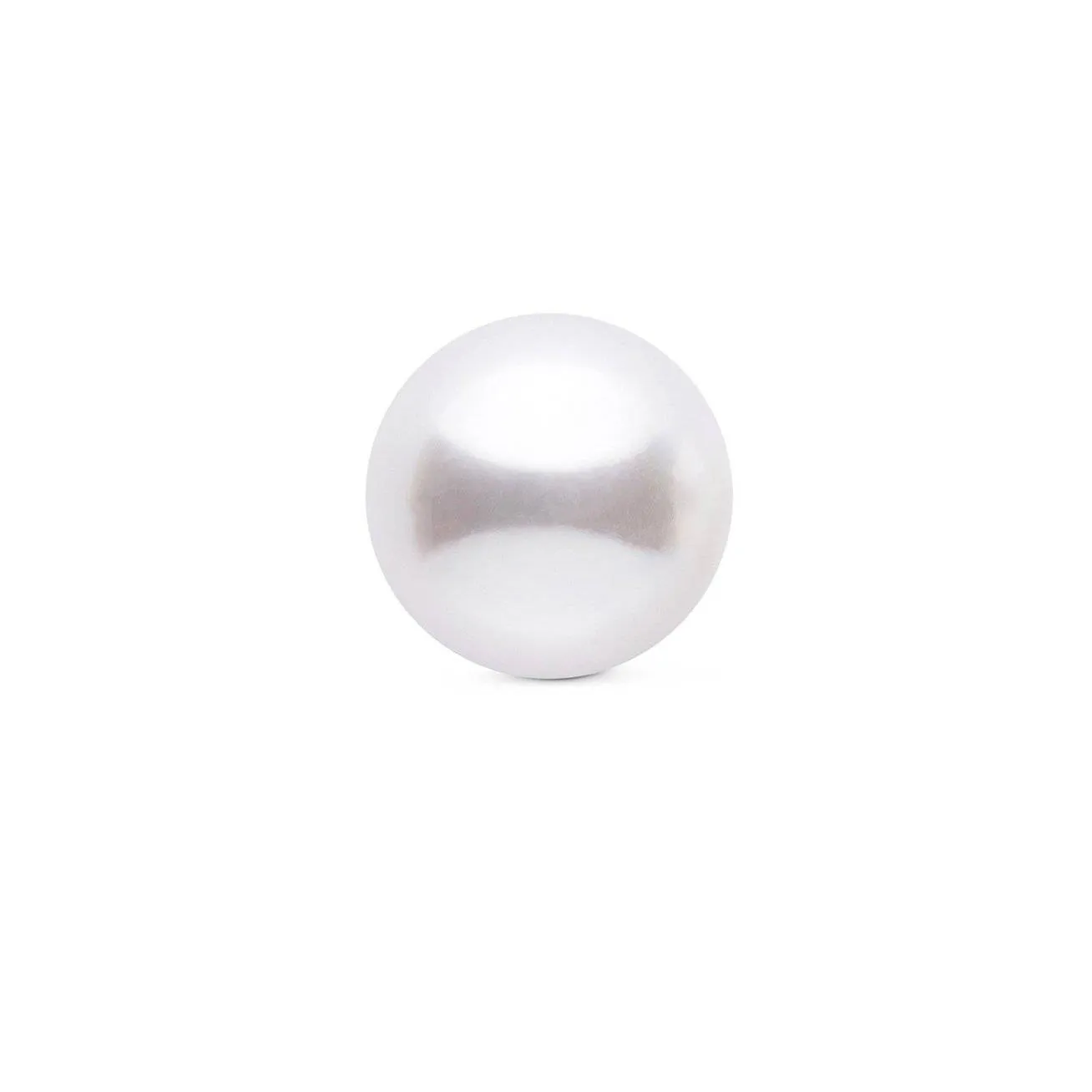 Second Grade Round White Edison  Pearl WA00029