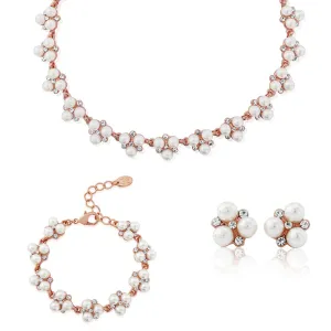 Shimmer of Rose Gold Jewellery Set